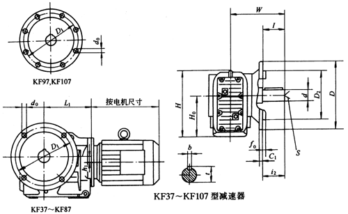 K系列斜齒輪-錐齒輪減速電機(jī)