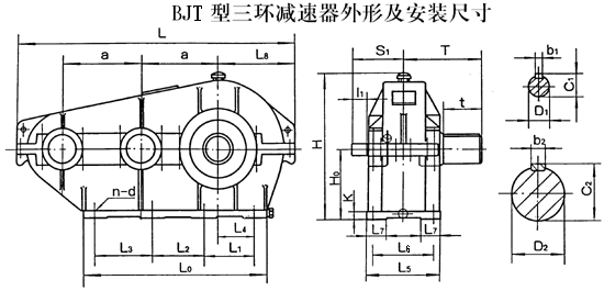 BJT125��BJT145��BJT175��BJT215��BJT255��BJT300��BJT350��BJT400�����h(hu��n)�p�ٙC(j��)���μ����b�ߴ�