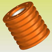 鋼球式安全聯(lián)軸器實體模型