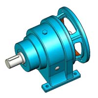 ST型行星齒輪減速器實體模型
