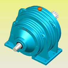 ZJ系列行星齒輪減速機(jī)實(shí)體模型