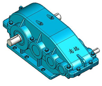 ZSC減速機實體模型
