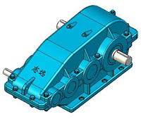 ZSC減速機實體模型