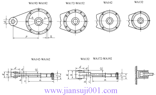 W系列斜齒輪蝸桿減速電機(jī)