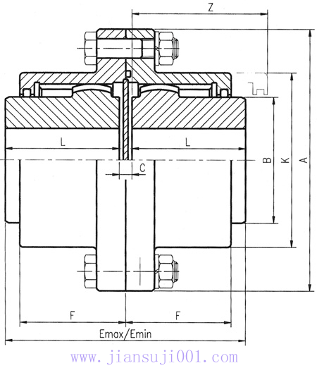 DY-MMSB型雙面嚙合雙面滑動(dòng)聯(lián)軸器