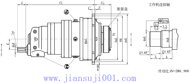 TP系列行星齒輪減速機(jī)