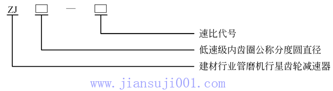 ZJ型行星齒輪減速機(jī)(JB-T7681-95)