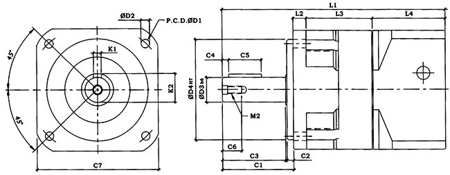 PHT行星式減速機