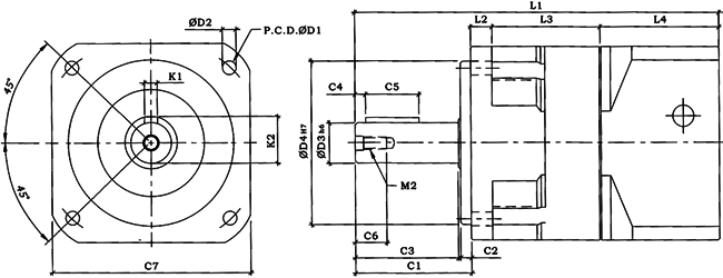 PHT行星式減速機
