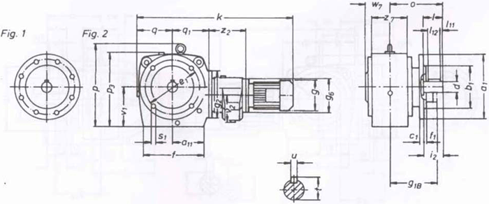 SW斜齒輪—蝸輪蝸桿減速電機(jī)