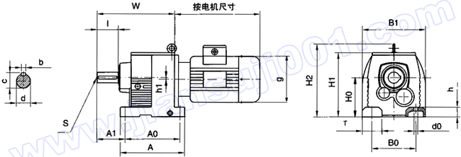 WR系列斜齒輪硬齒面減速機