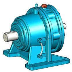ZG系列鋼鐵公司專(zhuān)用行星擺線(xiàn)針輪減速機(jī)外形尺寸(單級(jí))