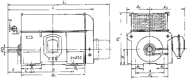 Y��YRϵ���������ஐ��늄әC(j��)���μ����b�ߴ磨660V��