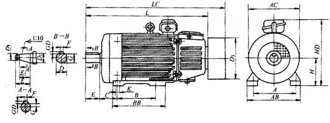 YZJ��YZRJ��YZRWJϵ�����ؼ�ұ�������ஐ��늄�(d��ng)�C(j��)���γߴ�
